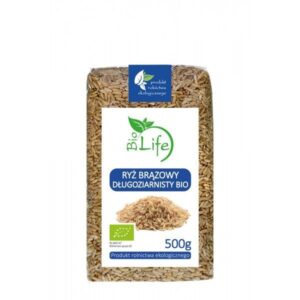 Long grain brown rice 500g