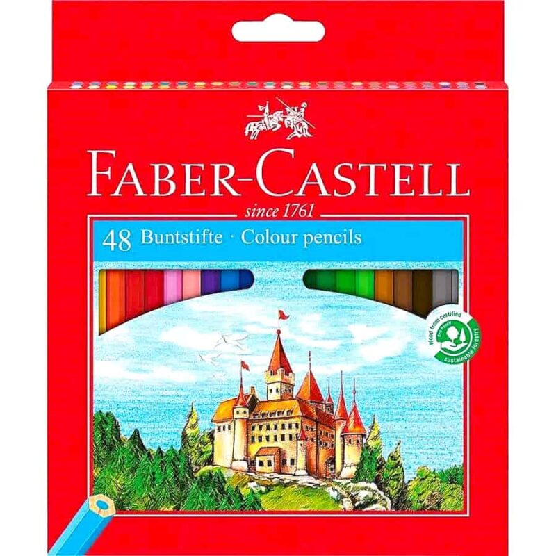 Värikynät ECO Faber-Castell Castle 48v