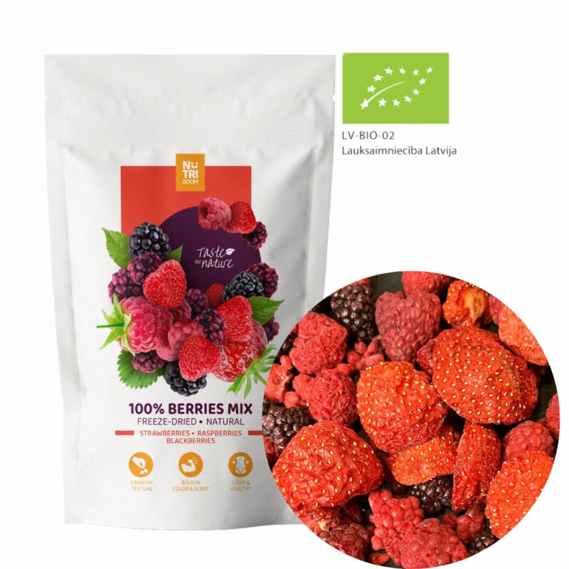 Freeze-dried Strawberry Raspberry Berry 27g