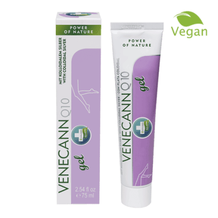 Venecann Q10 geeli Suonikohju Väsyneet jalat 75ml