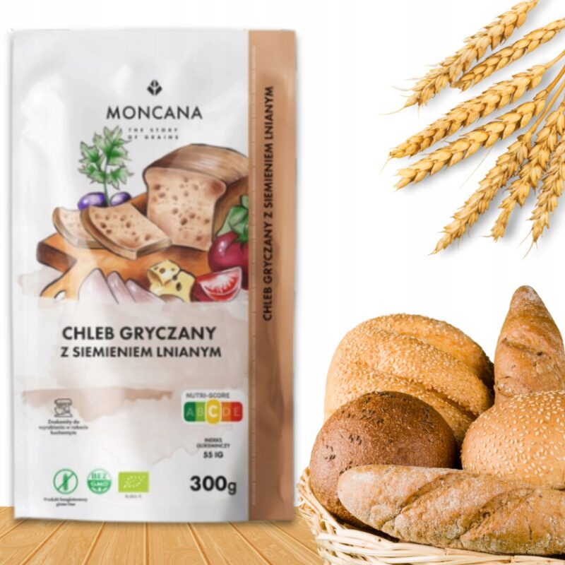 Flour for Gluten-Free Bread Buckwheat with Linseed 300g