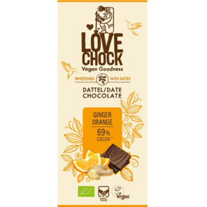 Mahe LOVECHOK šokolaad ingveri ja apelsiniga 70 g