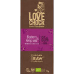 Mahe tume LOVECHOK tooršokolaad mustika ja kanepiseemnetega 70 g