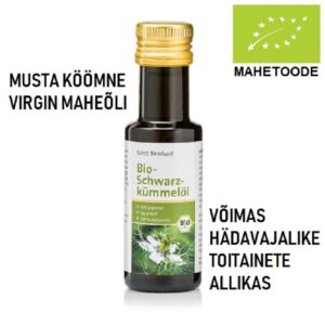 Musta köömne õli, külmpress (Virgin) – 100 ml